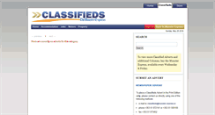 Desktop Screenshot of classifieds.munster-express.ie